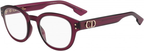 Christian Dior Diorcd 2 Eyeglasses, 0LHF Opal Burgundy