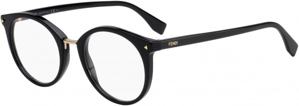 Fendi FF 0350 Eyeglasses, 0807 Black