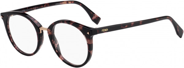 Fendi FF 0350 Eyeglasses, 0HT8 Pink Havana