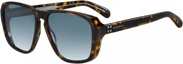 Givenchy GV 7121/S Sunglasses, 0086 Dark Havana