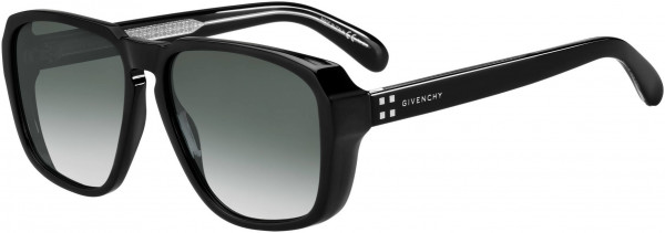 Givenchy GV 7121/S Sunglasses, 0807 Black