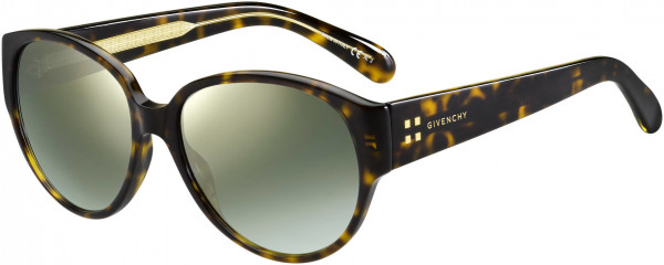 Givenchy GV 7122/S Sunglasses, 0086 Dark Havana