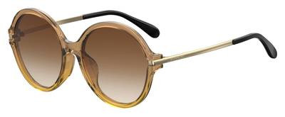 Givenchy Gv 7135/F/S Sunglasses, 0GLN(HA) Brown Yellow