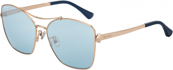 Jimmy Choo Safilo Kimi/F/S Sunglasses, 0LKS Gold Blue