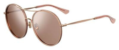 Jimmy Choo Safilo Leni/F/S Sunglasses, 0EYR(2S) Gold Pink