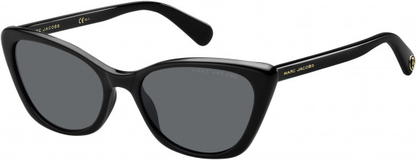 Marc Jacobs Marc 362/S Sunglasses, 0807 Black