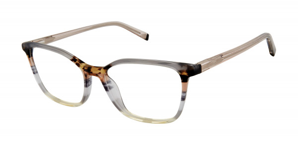 Humphrey's 583107 Eyeglasses, Grey Multi Horn - 90 (MUL)