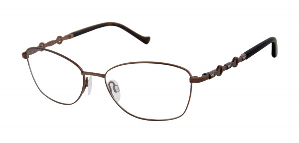 Tura R570 Eyeglasses, Dark Brown (DBR)