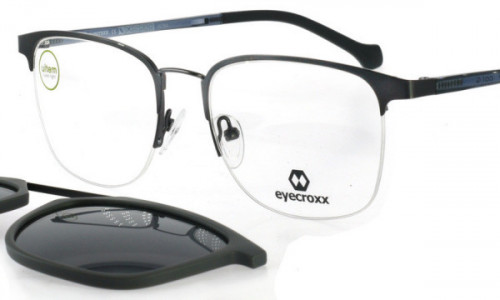 Eyecroxx EC573MD Eyeglasses, C4 Grey Gun