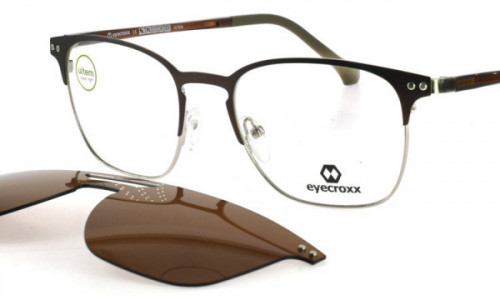 Eyecroxx EC577MD Eyeglasses, C2 Bronze Gold