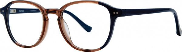 Kensie Abstract Eyeglasses, Brown
