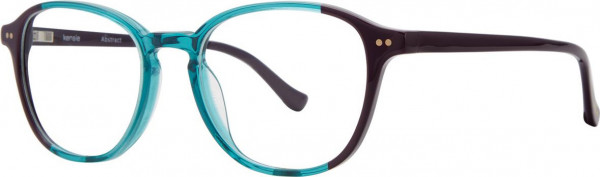 Kensie Abstract Eyeglasses, Turquoise