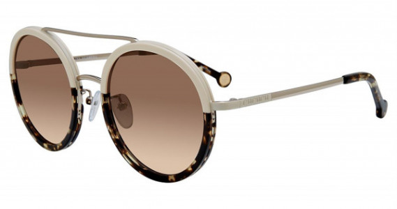 Carolina Herrera SHE121 Sunglasses, White Tortoise 8M6G