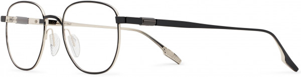 Safilo Design Registro 02 Eyeglasses, 0BSC Black Silver