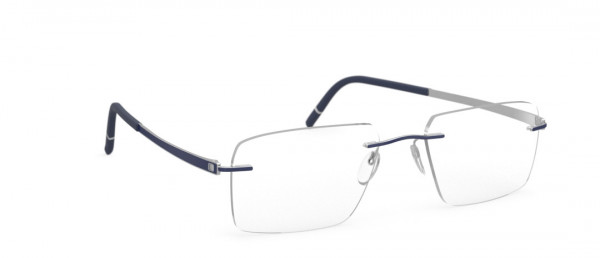 Silhouette Momentum ff Eyeglasses, 4510 Silver / Pacific Blue