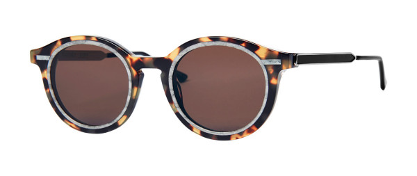 Thierry Lasry Sneaky Sunglasses, 228 - Tortoise & Grey w/ Brown Lenses