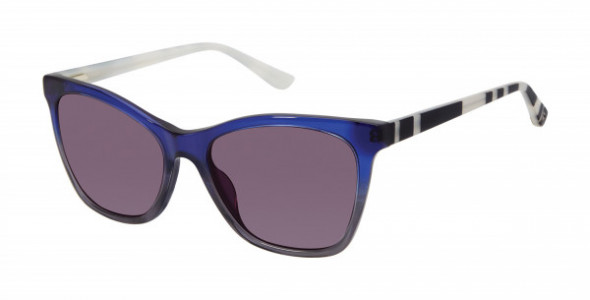 L.A.M.B. LA555 Sunglasses, Blue (BLU)