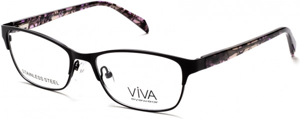 Viva VV4518 Eyeglasses, 002 - Matte Black