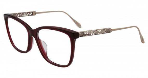Chopard VCH254 Eyeglasses, Burgundy