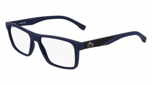 Lacoste L2843 Eyeglasses, (424) BLUE MATTE