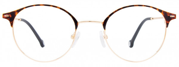 CHILL C7025 Eyeglasses, 010 - Demi Amber & Gold