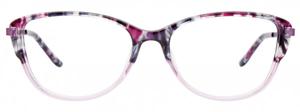 Takumi TK1111 Eyeglasses, 080 - Crystal Purple & Purple Marbled