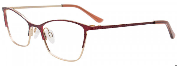Takumi TK1106 Eyeglasses, 010 - Satin Dark Red & Gold