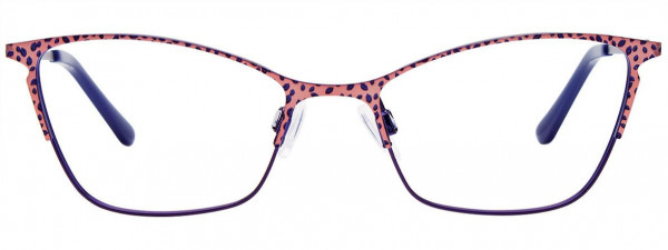 Takumi TK1106 Eyeglasses, 050 - Satin Violet & Light Pink