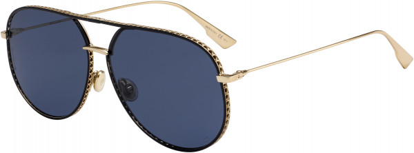 Christian Dior Diorbydior Sunglasses, 02M2 Black Gold