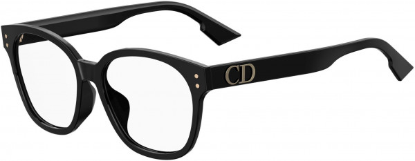 Christian Dior DIORCD 1F Eyeglasses, 0807 Black