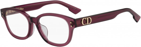 Christian Dior DIORCD 2F Eyeglasses, 0LHF Opal Burgundy