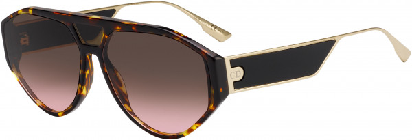 Christian Dior Dior Clan 1 Sunglasses, 0086 Dark Havana
