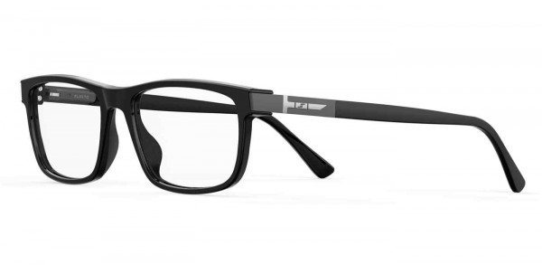 Safilo Elasta E 1643 Eyeglasses, 0807 BLACK