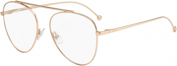Fendi FF 0352 Eyeglasses, 0DDB Gold Copper