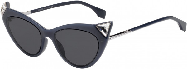 Fendi FF 0356/S Sunglasses, 0807 Black