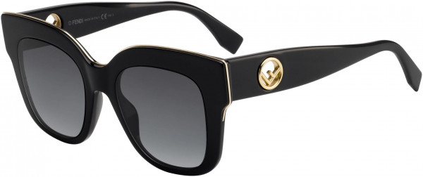 Fendi FF 0359/G/S Sunglasses, 0807 Black
