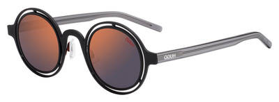 HUGO Hg 1021/S Sunglasses, 0BLX(AO) Bkrt Crystal Red