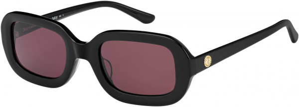 Juicy Couture JU 606/S Sunglasses, 0807 Black