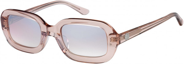 Juicy Couture JU 606/S Sunglasses, 08XO Pink Crystal