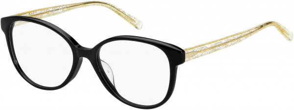Max Mara MM 1380/F Eyeglasses, 0807 Black