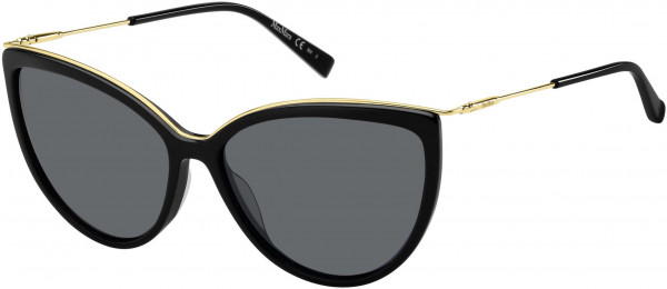 Max Mara MM CLASSY VI Sunglasses, 0807 Black