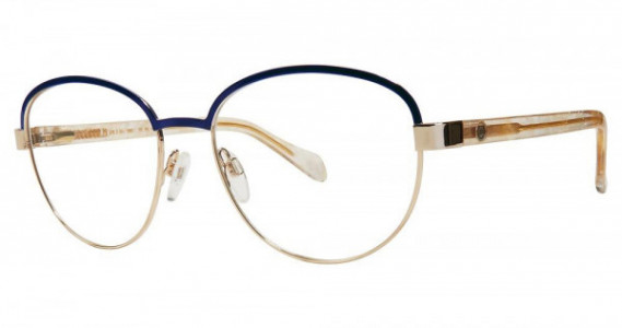 MaxStudio.com Leon Max 4067 Eyeglasses, 242 Navy/Gold