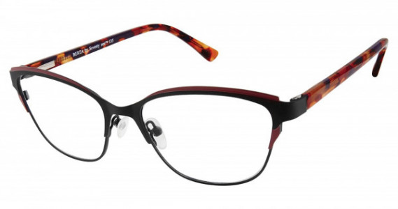 SeventyOne BEREA Eyeglasses, BLACK/WINE