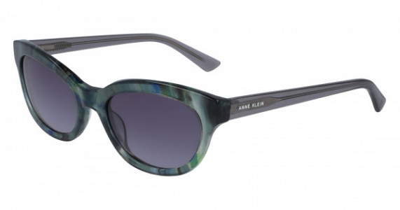 Anne Klein AK7060 Sunglasses, 324 Emerald Horn