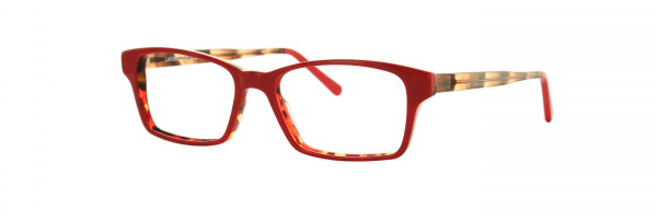 Lafont Issy & La Defi Eyeglasses, 6058 Red