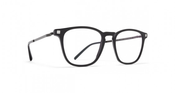 Mykita BRANDUR Eyeglasses, C71 BLACK/SILVER/SHINY BLACK