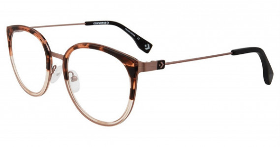 Converse Q411 Eyeglasses, Tortoise/Peach