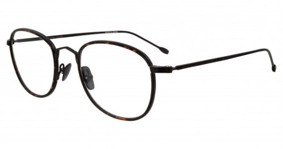 John Varvatos V178 Eyeglasses, Tortoise/Black