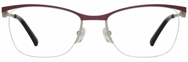 Cote D'Azur CDA-279 Eyeglasses, 1 - Plum / Rose / Gunmetal