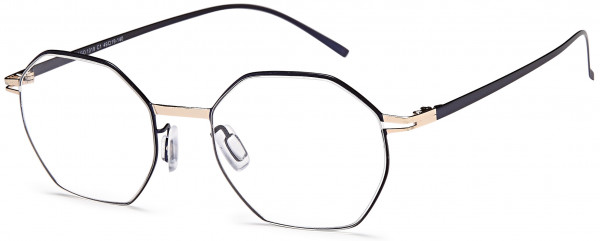 AGO AGO 1019 Eyeglasses, 01-Blue/Gold